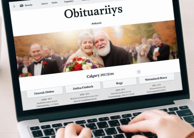 Where to Find Obituaries Online in Calgary