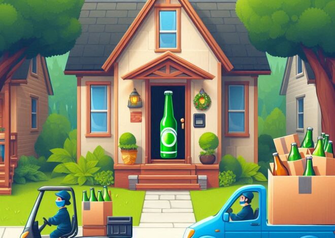 Door-To-Door Bottle Pickup Service For Homes And Businesses